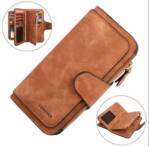 Women Lady Soft Leather Wallet Long Clutch Card Holder Purse Pocket Handbag Gift