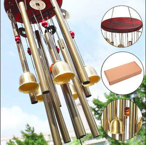 2pcs 34in Wind Chimes 10 Tube 5 Bells Metal Windchimes Outdoor Garden Decor Gift