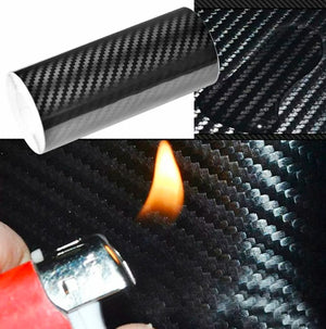10FT Door Antiscratch Protector Sticker Sill Scuff Cover 5D Carbon Fiber Strip