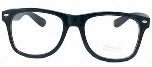 Clear Fake Lens Cat Eye Black Frame Fashion Eye Glasses Nerd Eyewear Unisex