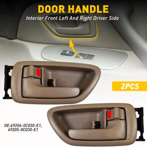 2pcs Interior Inside Door Handle Inner Left Right Fit 2000-2004 Toyota Avalon