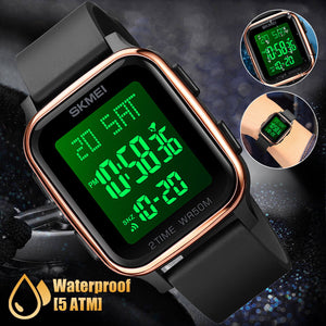 Men's LED Digital Sports Watch Military Tactical Waterproof WristWatch Backlight