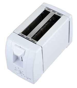 2 Slice Toaster With 7 Settings, 750 Watts, White