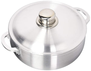 3.6 Quart Aluminum Calderon Sauce Pot With Lid, Silver