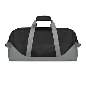 21" Sling Duffle Duffel Ditty Bag Sports Gym Bag Travel Black/Gray