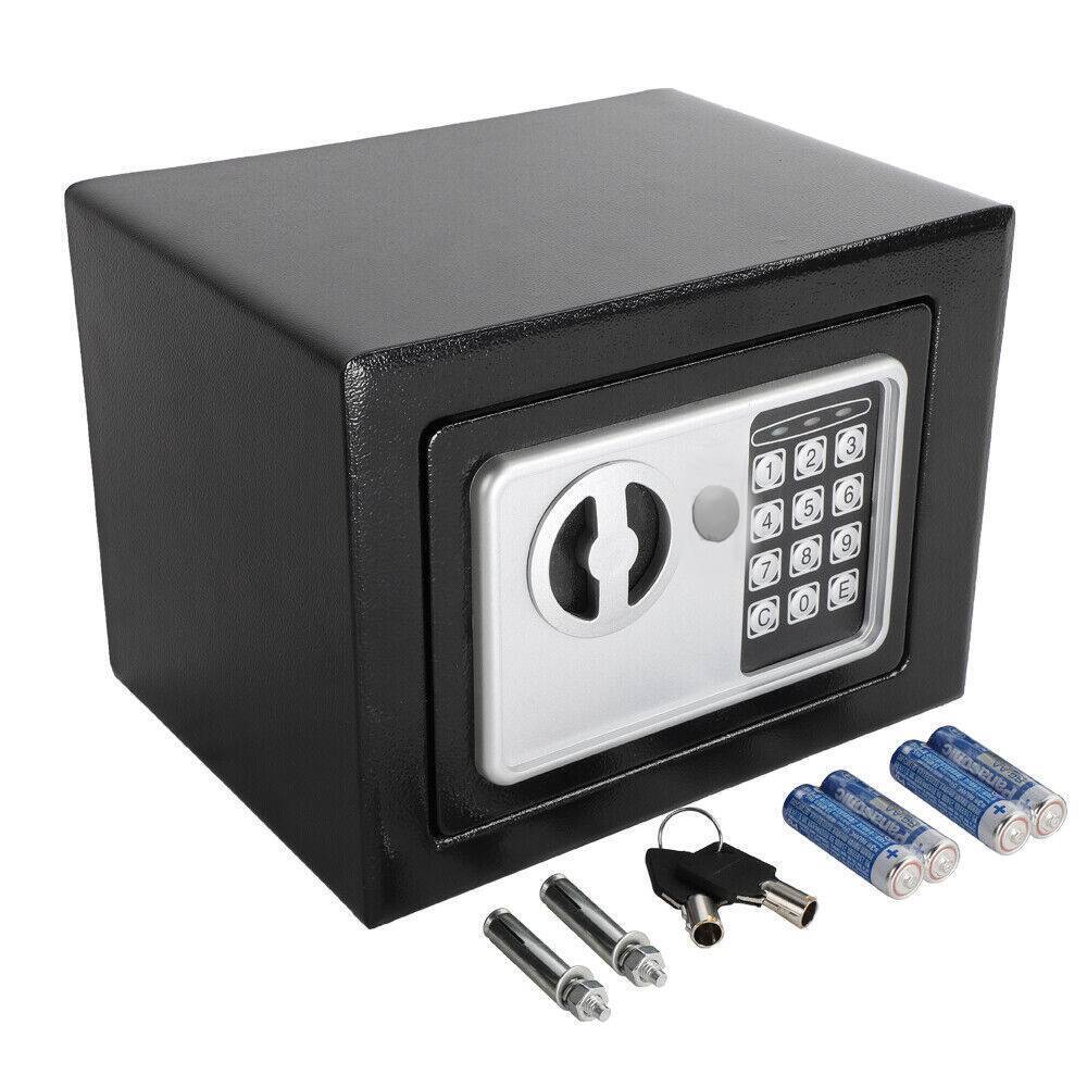 Electronic Digital Safe Box Keypad Lock Security Home Office Cash Jewelry