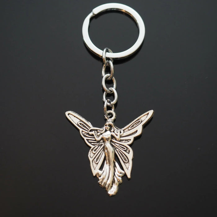 Butterfly Fairy Wings Pendant Charm Keychain Gift Key Chain