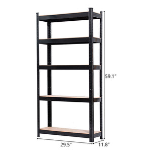 69" Closet Wardrobe Clothes Rack Storage Organizer Shelf Durable Steel Tube