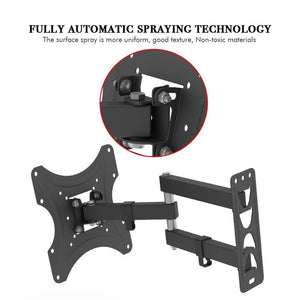 Full Motion TV Wall Mount Bracket Tilt Swivel 13 22 24 26 27 32 37 40 42 Display