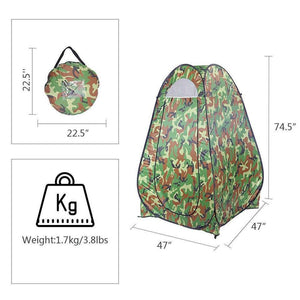 Shower Tent Portable Toilet Pop Up Camping Outdoor Privacy Dressing Changing