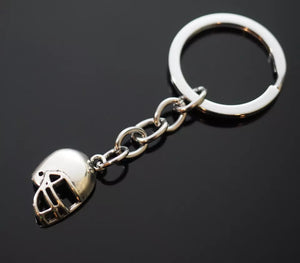 Football Helmet Charm Pendant Keychain Gift Coach Player Fan