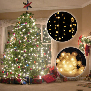 Festival Holiday Hanging Tree Lights Indoor Outdoor String Lights 48 Bulbs 1.5M