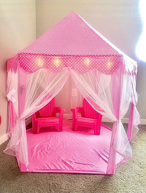 Princess tent gift for girls toddler baby - tent only, no chairs