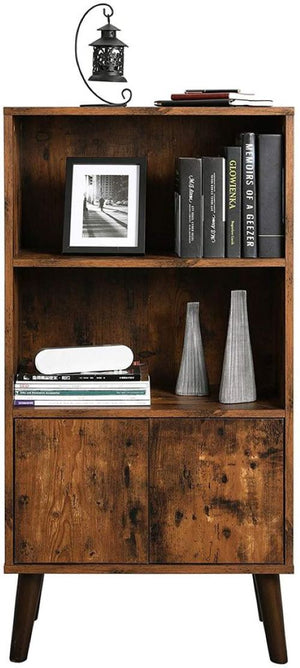 New In Box Wood Storage 2 Shelf Cabinet A55 Organizer