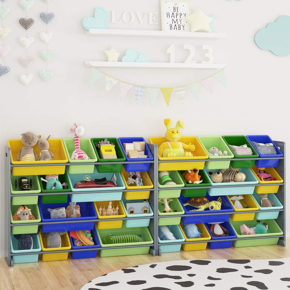 1 New In Box Toy Storage Organizer Shelves C72