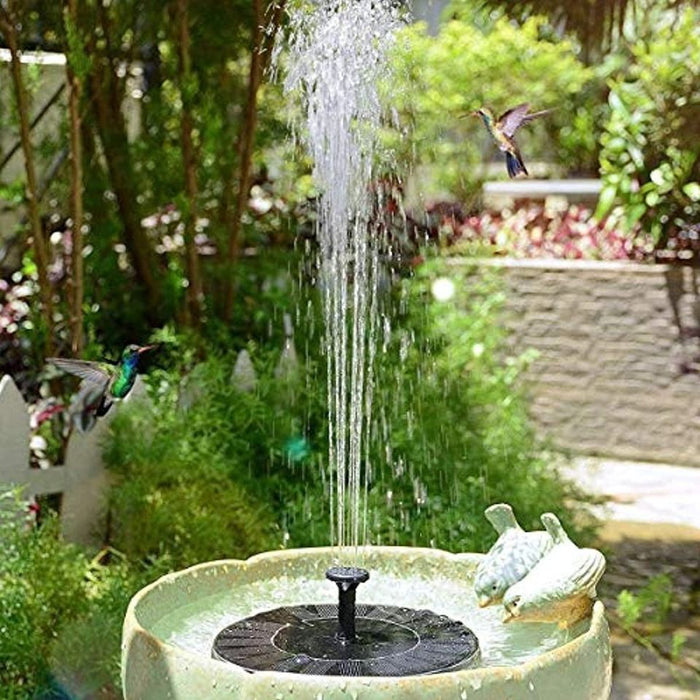 ⚡️NEW Solar Fountain Outdoors Water Pump for Bird Bath Garden Pool Pond Aqu #3057 🌷