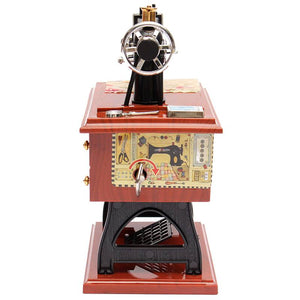 Vintage Treadle Sewing Machine Featherweight Music Box Singer Case Cabinet Accessories NEW
