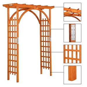 ⚡️NEW 📣 85in Wood Arbor Arch Wedding Arches for Ceremony #13704 🌷