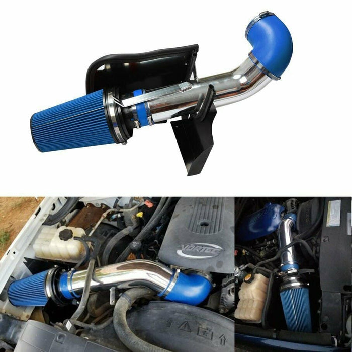 ✅4" Cold Air Intake Pipe/Kit & Heat Shield For 99-06 GMC/Chevy V8 4.8L/5.3L/6.0L