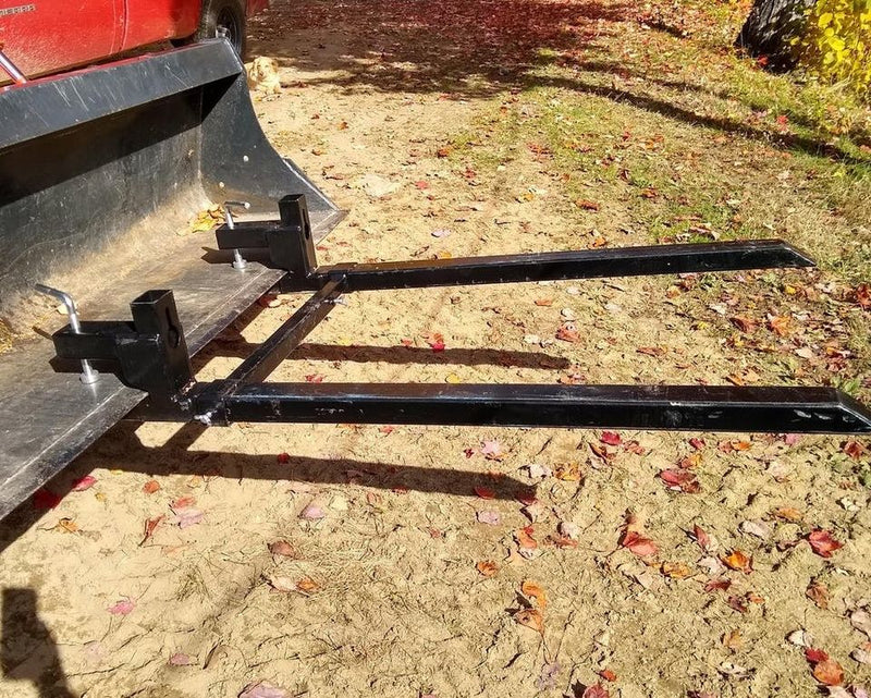 Pallet Forks 2000 lbs Adjustable Stabilizer Bar Loaders, Tractors, Ski ...