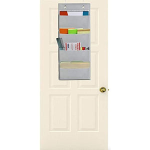 ⚡️NEW 📣 4 Pockets - Wall Mount/Over Door Office Supplies File Document Or #5907 🌷