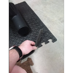 20pcs Exercise Mats, Puzzle Foam Mats Gym Flooring Mat Cover 20 SQ.FT Interlocking EVA Foam