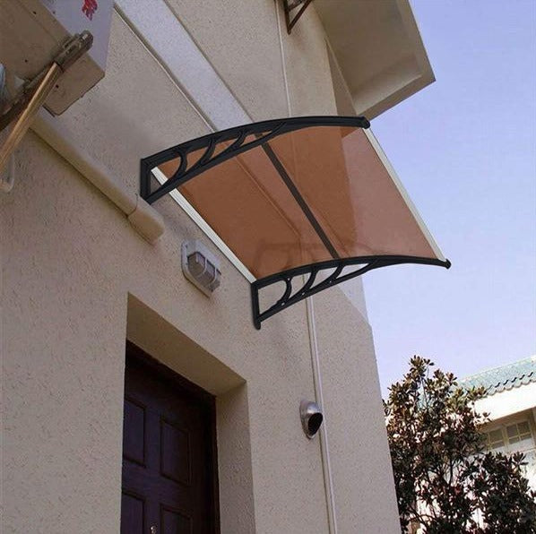Front Door Awning Rain Cover Canopy Window Rain Cover 40" x 40" Polycarbonate **Brand New**
