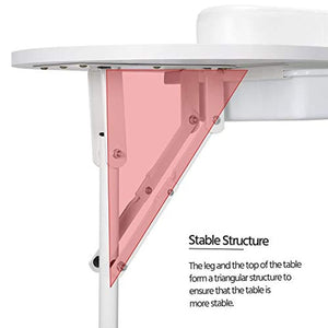 ⚡️NEW HOT 2021 📣 Manicure Nail Table Station - Foldable Nail #8357 🌷