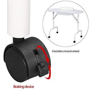 ⚡️NEW HOT 2021 📣 Manicure Nail Table Station - Foldable Nail #8357 🌷