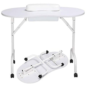 ⚡️NEW HOT 2021 📣 Manicure Nail Table Station - Foldable Nail #8357 🌷