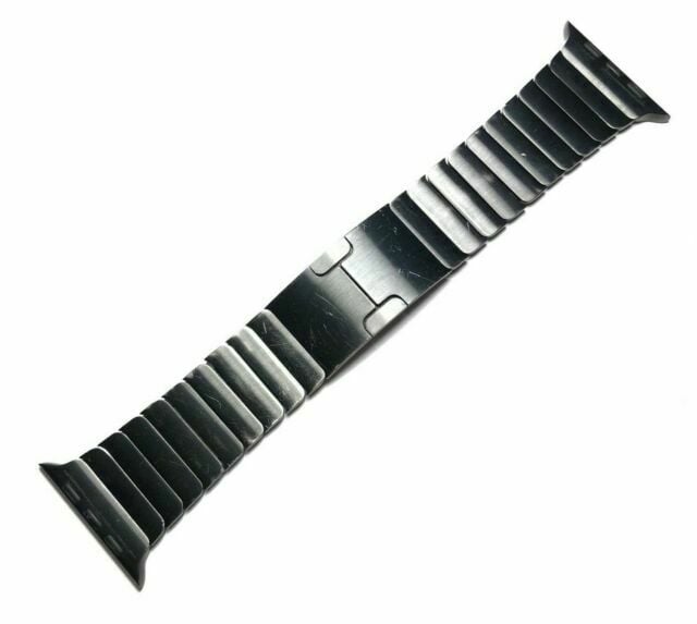 Apple Watch Series 6 5 4 3 2 1 Link Bracelet band 42mm 44MM SPACE BLACK