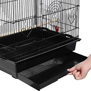 ⚡️NEW 📣36in Large Parakeet Bird Cage on Wheels for Budgies #9904 🌷