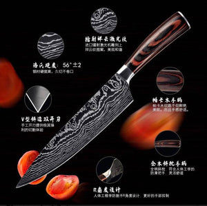 Stainless steal Japanese kitchen knife 1 knife