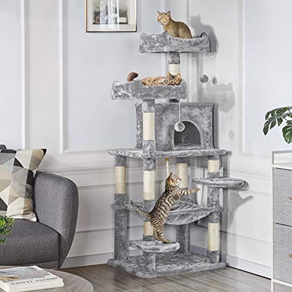 ⚡️NEW 📣 59 inch Cat Tree Cat Tower Condo, Cat Acitivity #12533 🌷