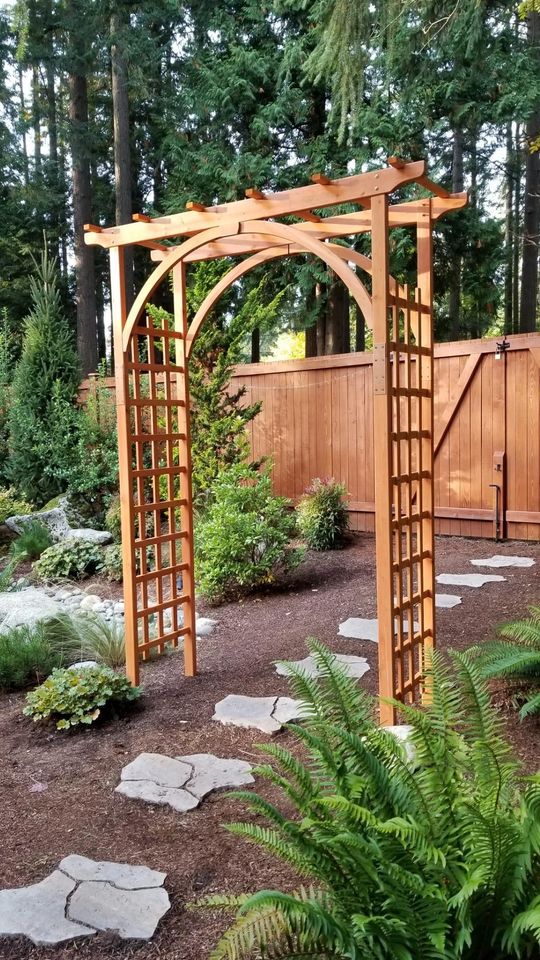 ⚡️NEW 📣 85in Wood Arbor Arch Wedding Arches for Ceremony #13704 🌷