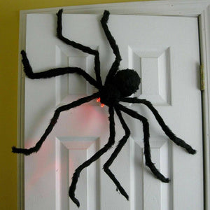 35" Spider Halloween Decor Haunted House Prop Indoor Outdoor Giant Scary Party