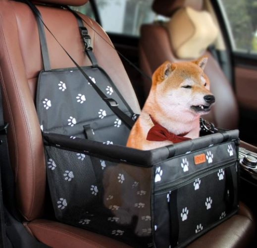 Pet Dog Booster Seat, with Upgrade Support Rod, Small and Medium Pets
