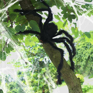 35" Spider Halloween Decor Haunted House Prop Indoor Outdoor Giant Scary Party