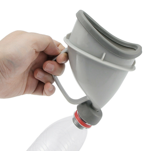 Portable Potty Pee Funnel Unisex Emergency Urinal Device Outdoor Toilet