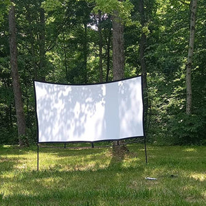 120" Projector Movie Screen Outdoor Portable 16:9 HD 3D Home Theater (Screen w/ Hooks, No Stand)