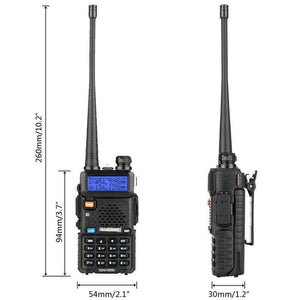 Baofeng Best Two Way Radio Police Fire Scanner Portable Walkie Talkie HAM Transceiver w/ Earpiece