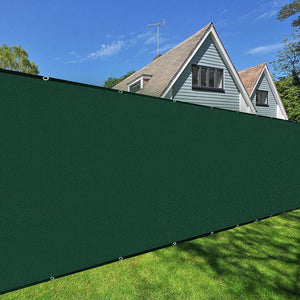 6’x50’ Green Fence Privacy Screen Heavy Duty Garden Fence Mesh Shade Net Cover