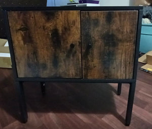 Nightstand, Side Table, Buffet Cabinet, Small Bathroom Storage Cabinet