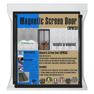 !! Magnetic Screen Door !! Retractable Mesh Net Hands Free Mosquito Magic