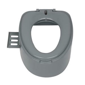 (Brand New) | Portable Detachable 5L Toilet Seat Travel Camp Indoor Plastic Potty Commode Camping