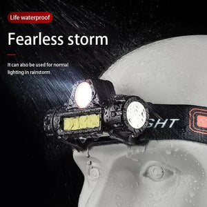 🔥 Hot Deal 2 Pack Headlamp USB Rechargeable Waterproof LED Headlight Flashlight Head Light