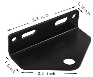 Universal Zero Turn Trailer Hitch for Lawn Mower Tractor 3/16" Thick Heavy Duty Steel Carts