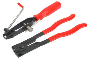 2 Pcs CV Joint Boot Clamp Pliers Set Hose Band Cut-Off Pliers Car Banding Tool Kit