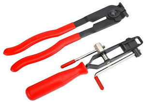 2 Pcs CV Joint Boot Clamp Pliers Set Hose Band Cut-Off Pliers Car Banding Tool Kit