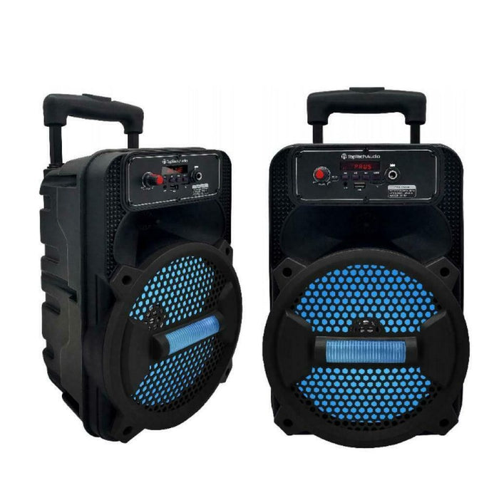 8" Bluetooth 1500 Watts Professional FM Radio Karaoke Multimedia Speaker Rock-8